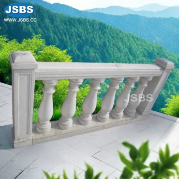 White Marble Balustrade, JS-BS003